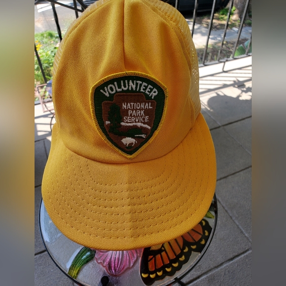 Yellow National Park Service Volunteer Hat